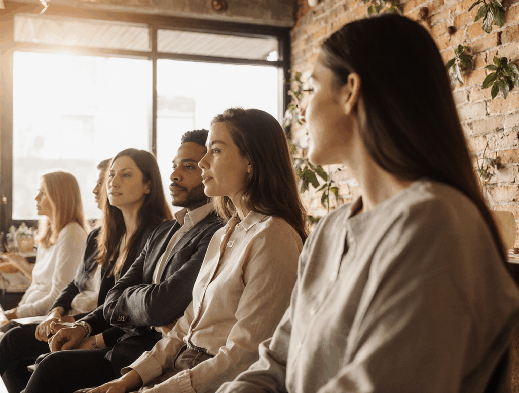 a diverse group of real mental health professionals